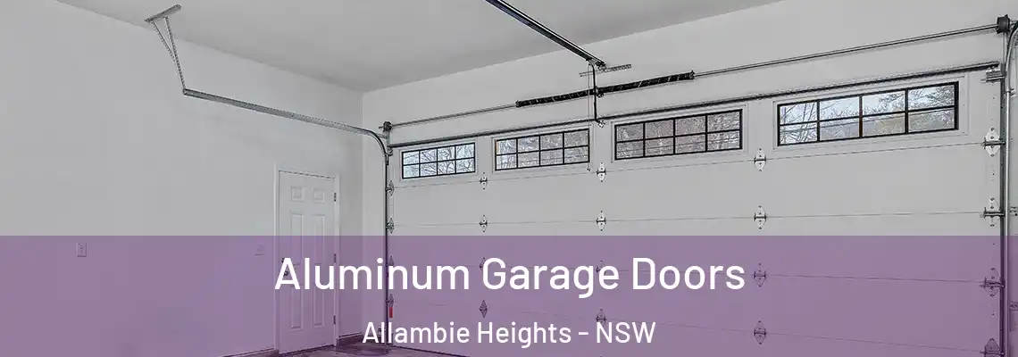  Aluminum Garage Doors Allambie Heights - NSW