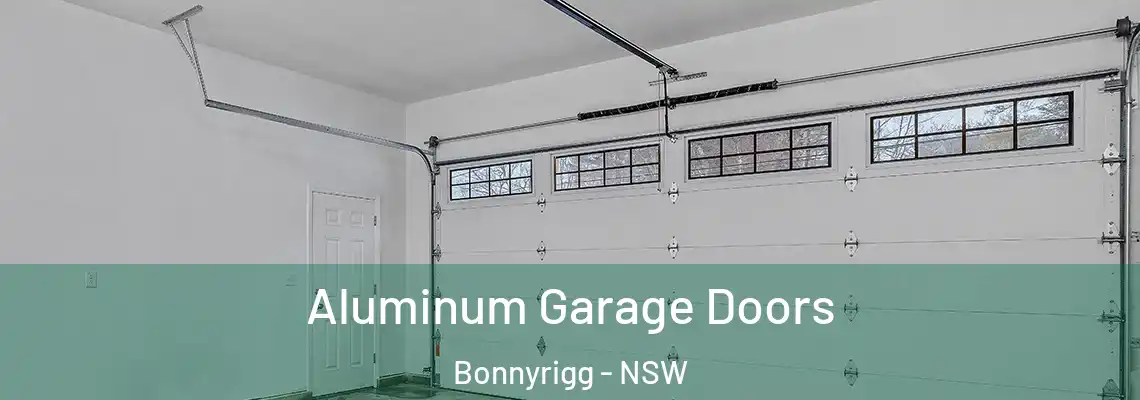  Aluminum Garage Doors Bonnyrigg - NSW