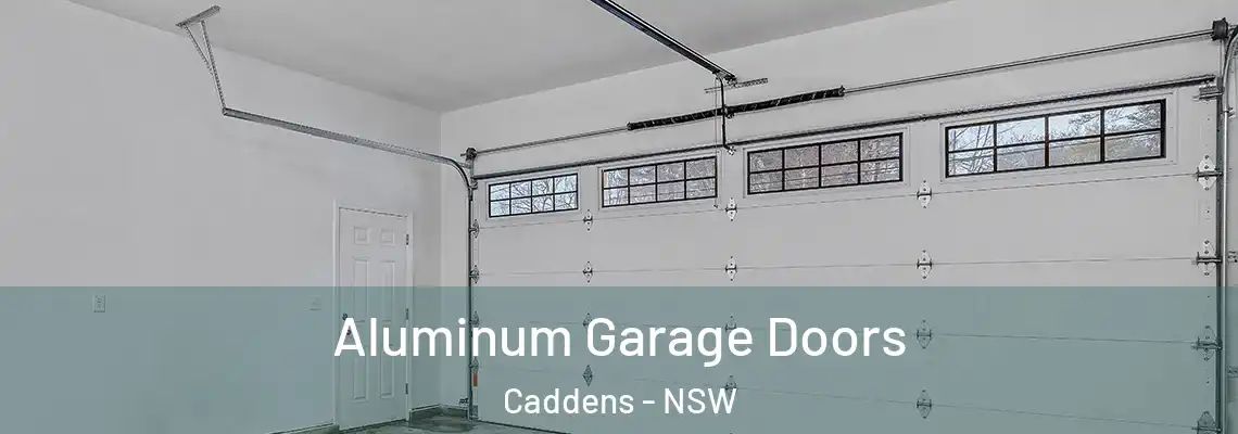  Aluminum Garage Doors Caddens - NSW