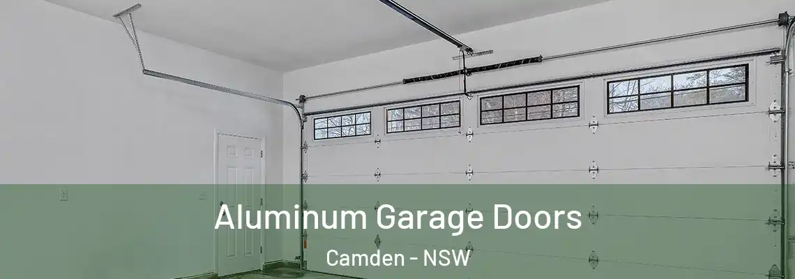  Aluminum Garage Doors Camden - NSW