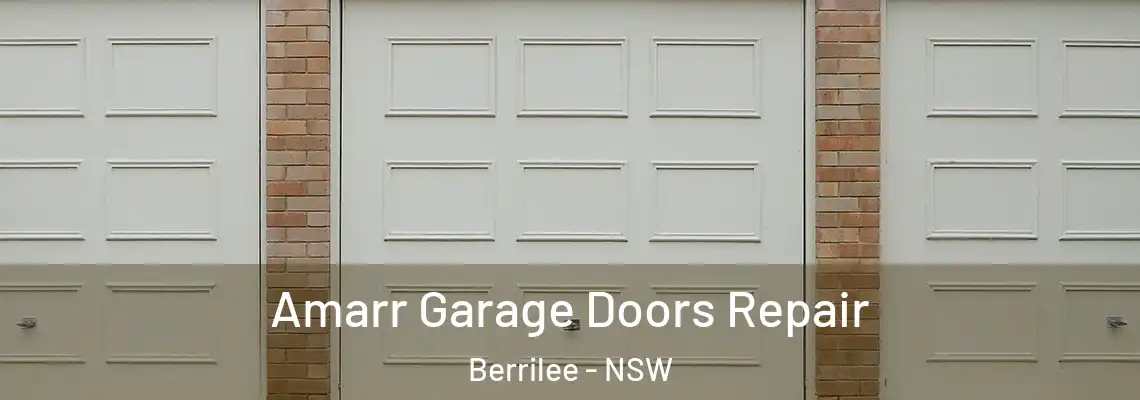  Amarr Garage Doors Repair Berrilee - NSW