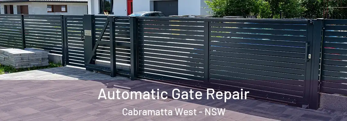  Automatic Gate Repair Cabramatta West - NSW