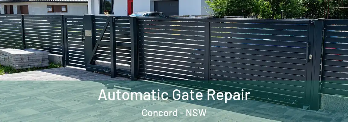  Automatic Gate Repair Concord - NSW