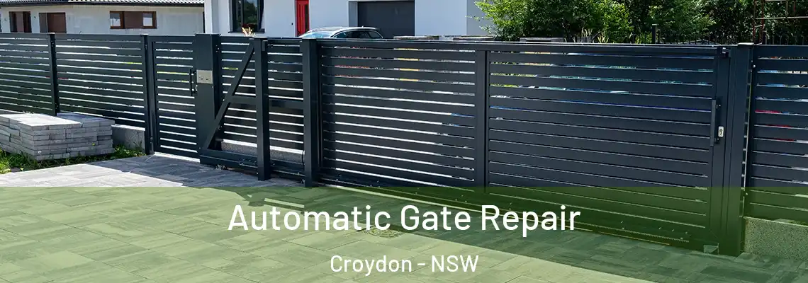  Automatic Gate Repair Croydon - NSW