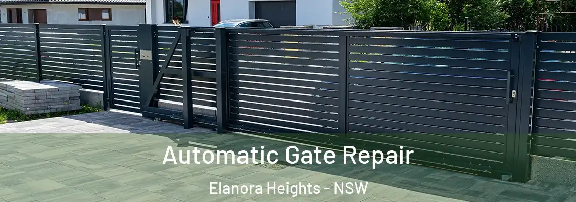  Automatic Gate Repair Elanora Heights - NSW