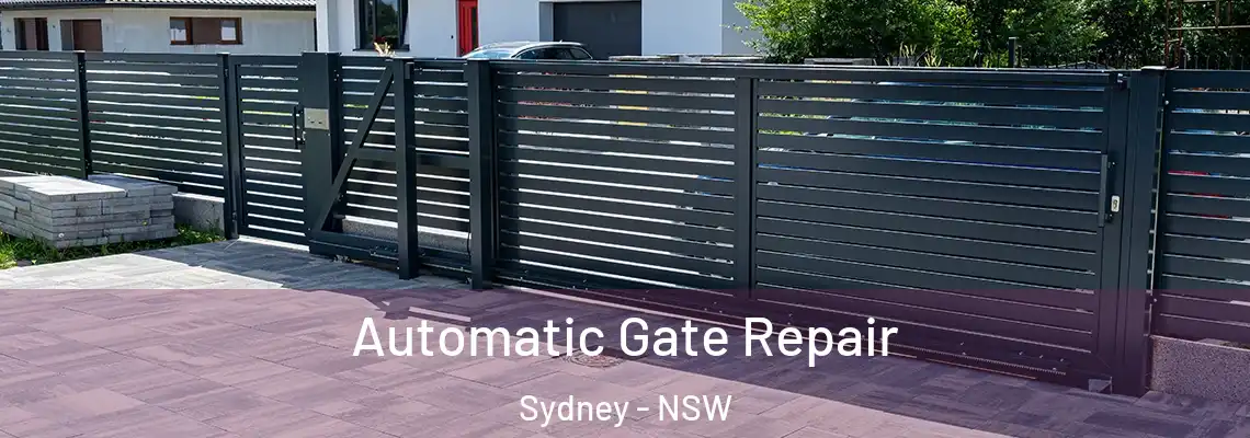  Automatic Gate Repair Sydney - NSW