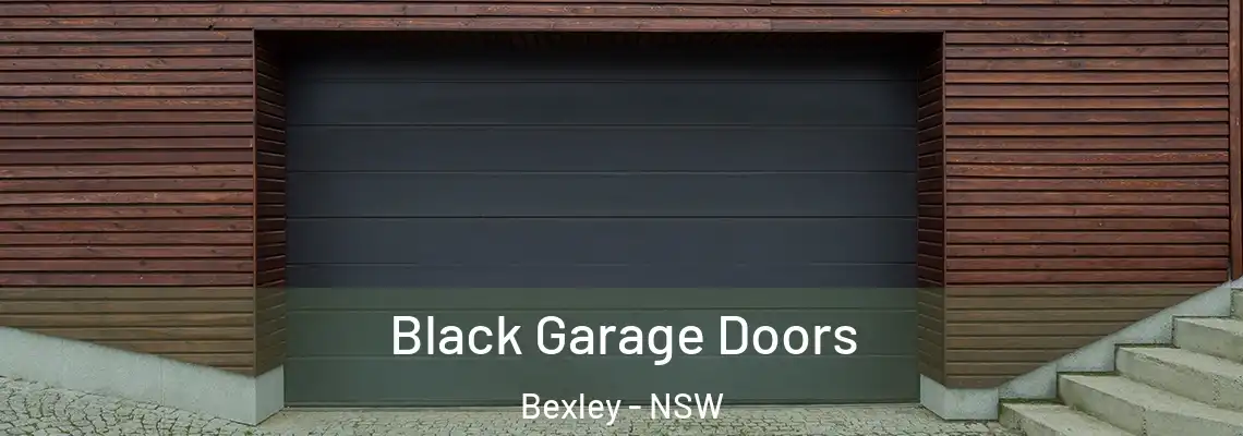  Black Garage Doors Bexley - NSW
