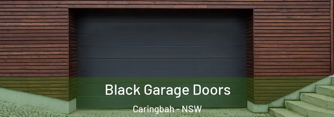  Black Garage Doors Caringbah - NSW