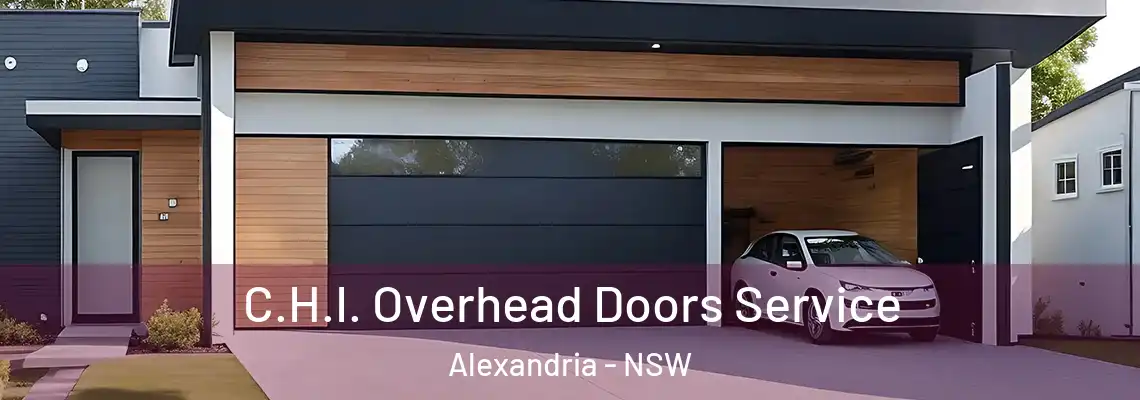  C.H.I. Overhead Doors Service Alexandria - NSW