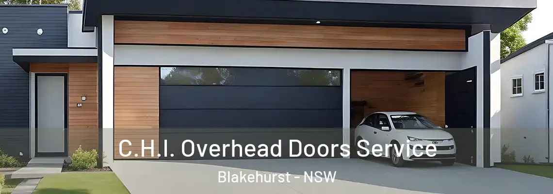  C.H.I. Overhead Doors Service Blakehurst - NSW