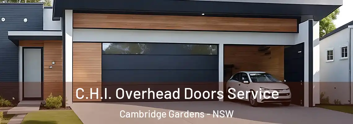  C.H.I. Overhead Doors Service Cambridge Gardens - NSW