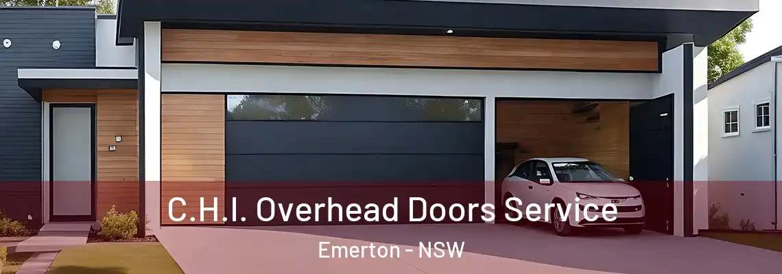  C.H.I. Overhead Doors Service Emerton - NSW