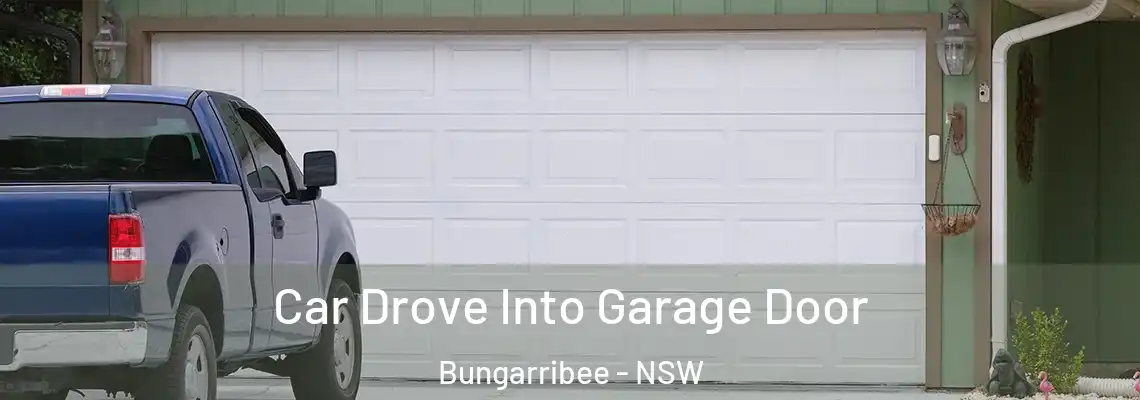  Car Drove Into Garage Door Bungarribee - NSW