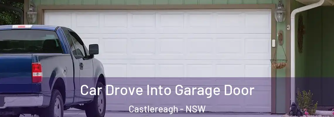  Car Drove Into Garage Door Castlereagh - NSW
