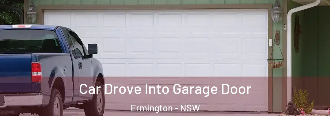  Car Drove Into Garage Door Ermington - NSW