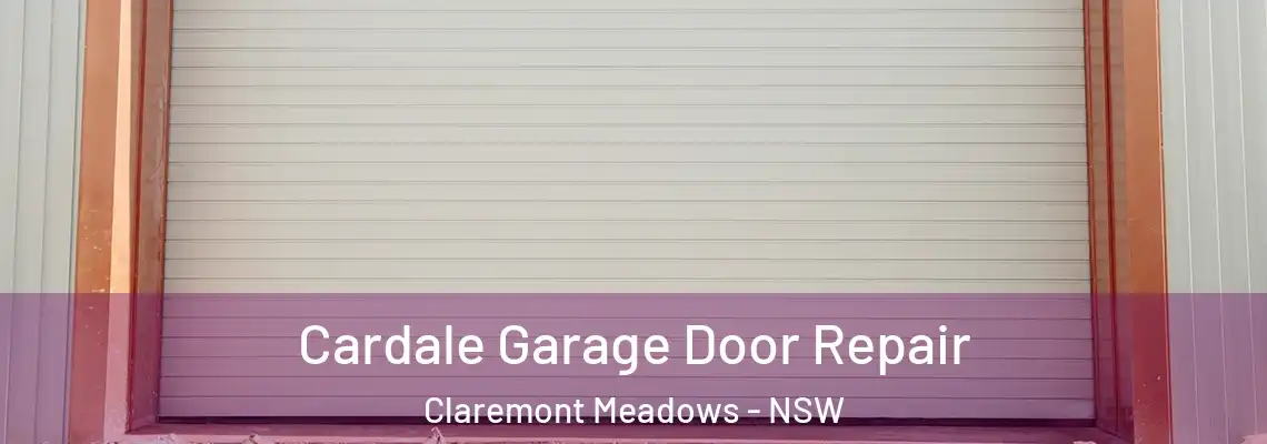  Cardale Garage Door Repair Claremont Meadows - NSW