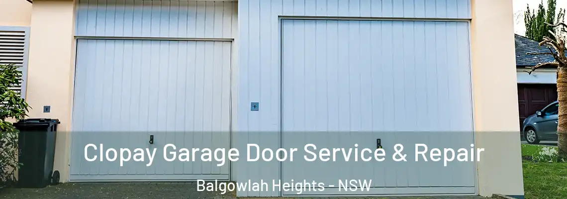  Clopay Garage Door Service & Repair Balgowlah Heights - NSW