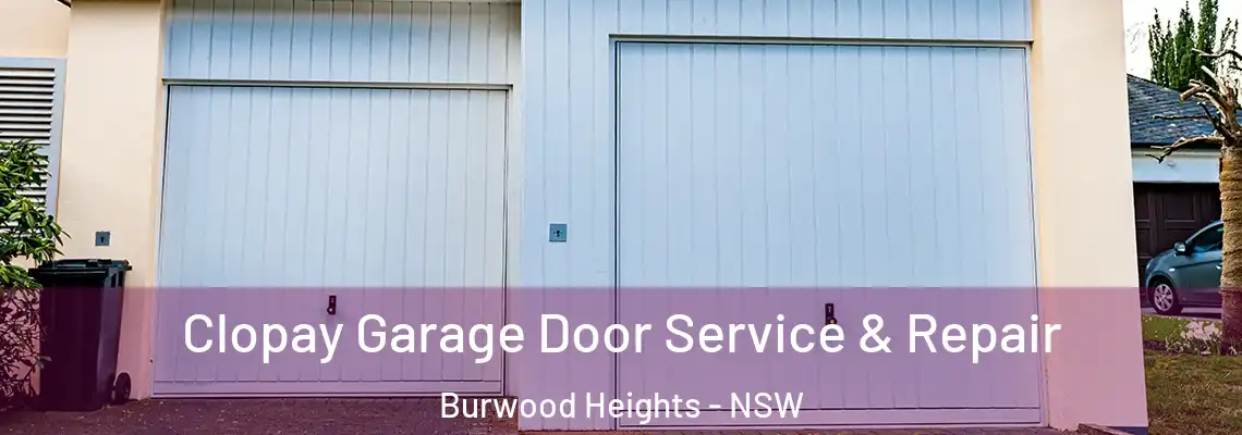  Clopay Garage Door Service & Repair Burwood Heights - NSW