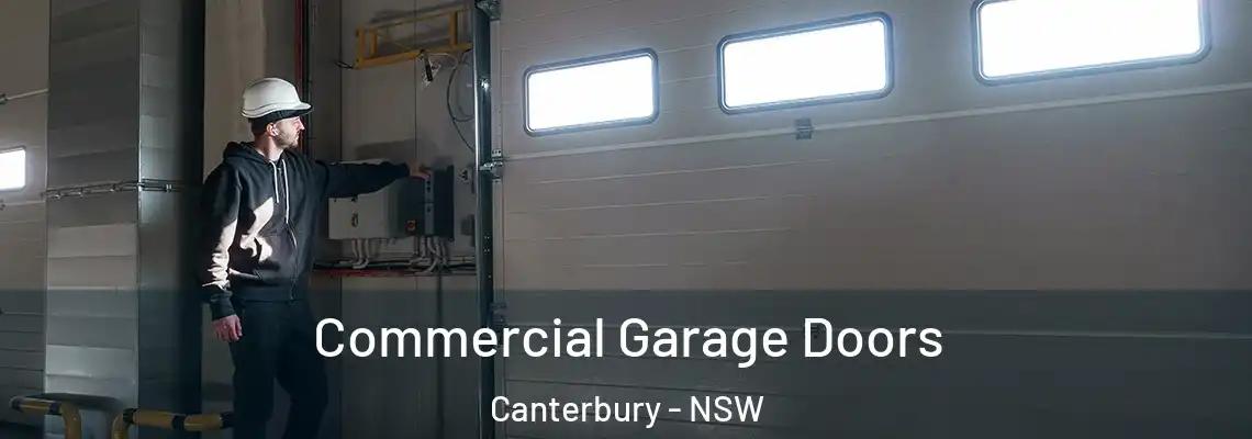  Commercial Garage Doors Canterbury - NSW