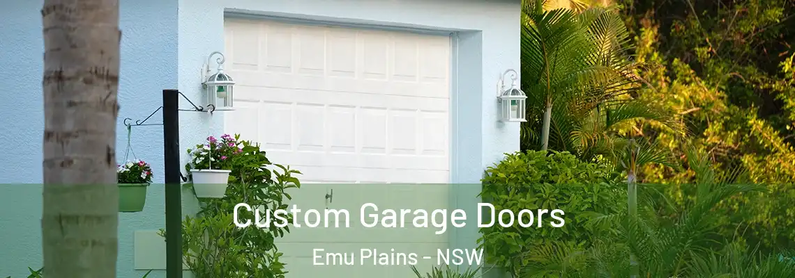  Custom Garage Doors Emu Plains - NSW