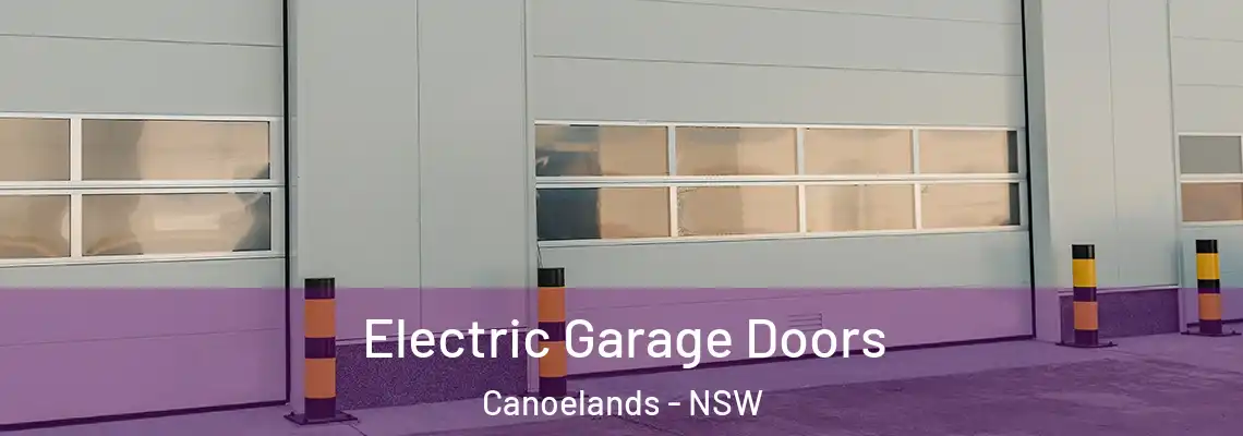 Electric Garage Doors Canoelands - NSW