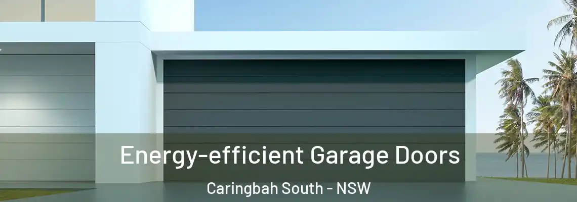  Energy-efficient Garage Doors Caringbah South - NSW