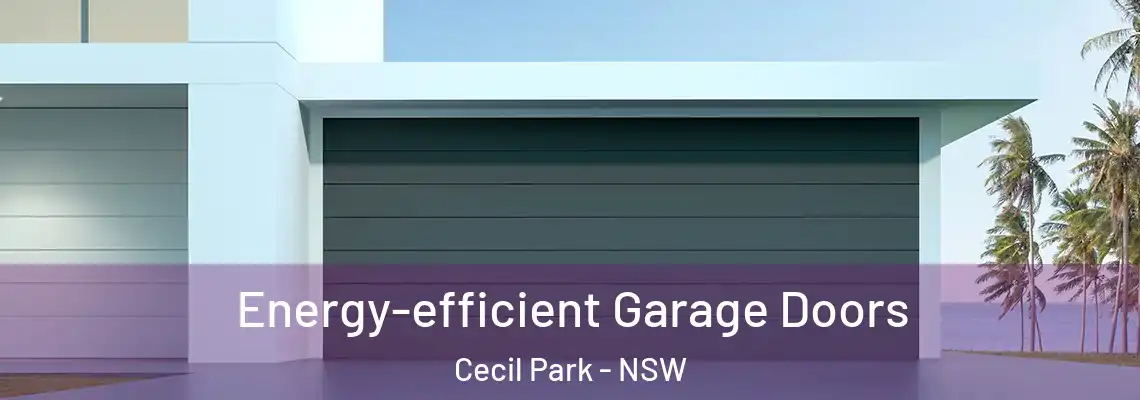  Energy-efficient Garage Doors Cecil Park - NSW
