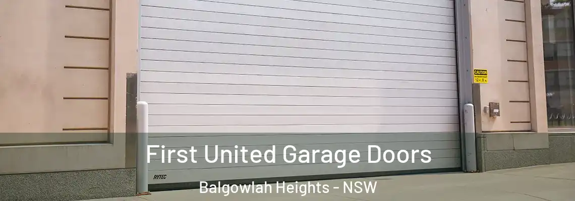  First United Garage Doors Balgowlah Heights - NSW