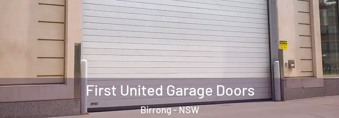  First United Garage Doors Birrong - NSW
