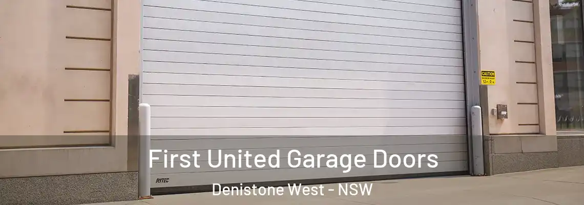  First United Garage Doors Denistone West - NSW