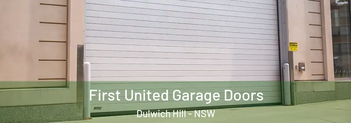  First United Garage Doors Dulwich Hill - NSW