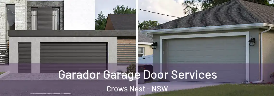  Garador Garage Door Services Crows Nest - NSW