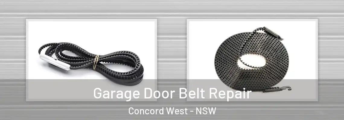 Garage Door Belt Repair Concord West - NSW