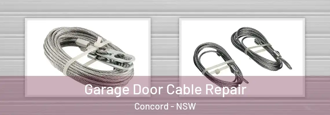  Garage Door Cable Repair Concord - NSW
