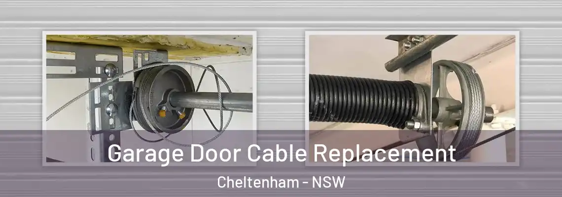  Garage Door Cable Replacement Cheltenham - NSW