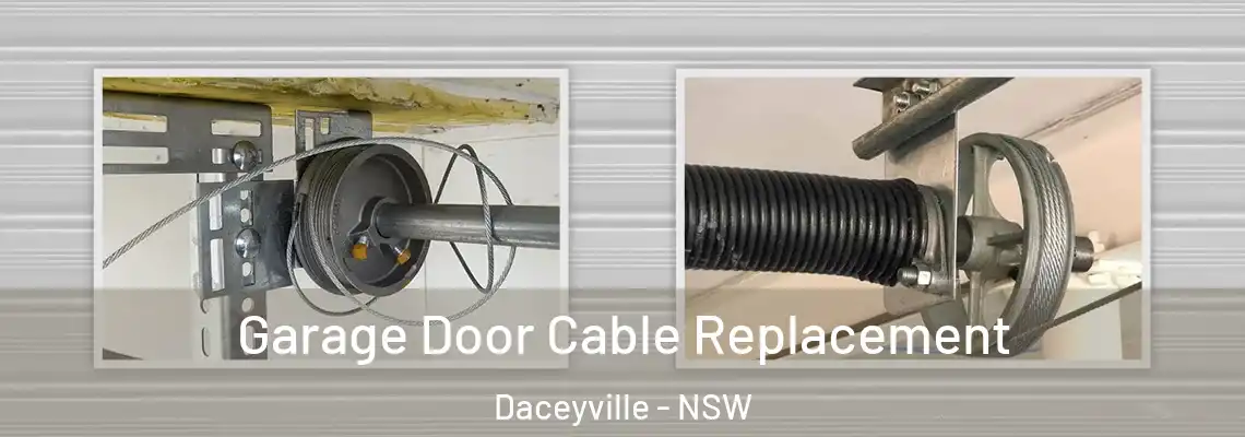  Garage Door Cable Replacement Daceyville - NSW