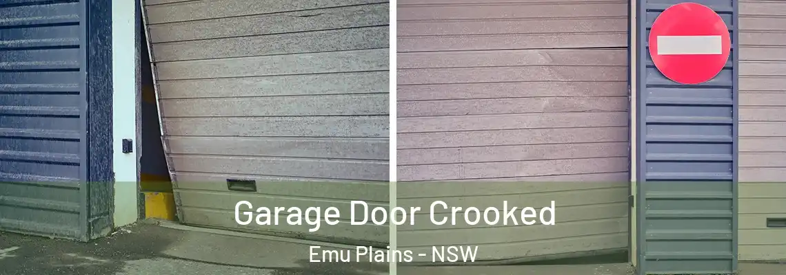  Garage Door Crooked Emu Plains - NSW