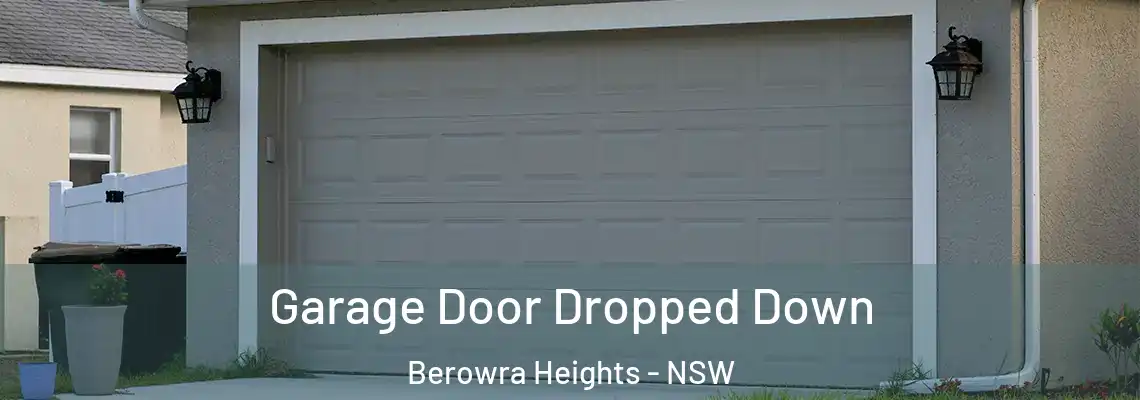 Garage Door Dropped Down Berowra Heights - NSW