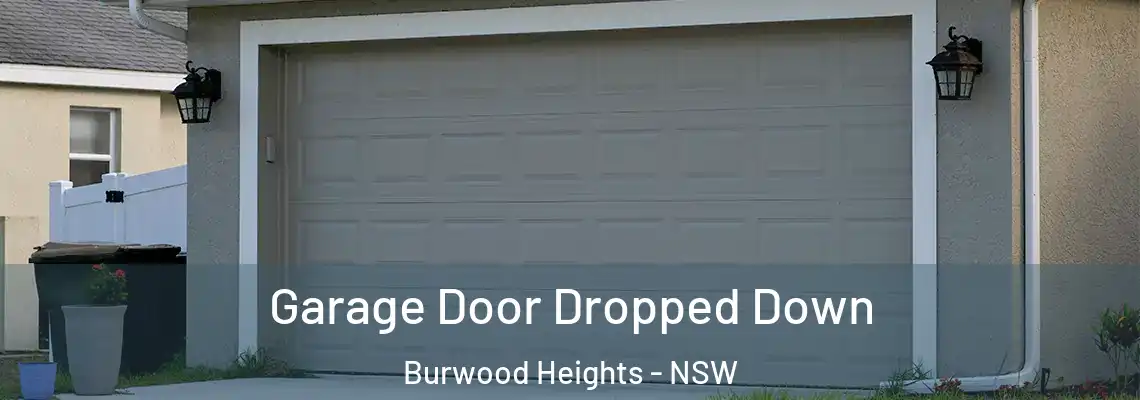  Garage Door Dropped Down Burwood Heights - NSW