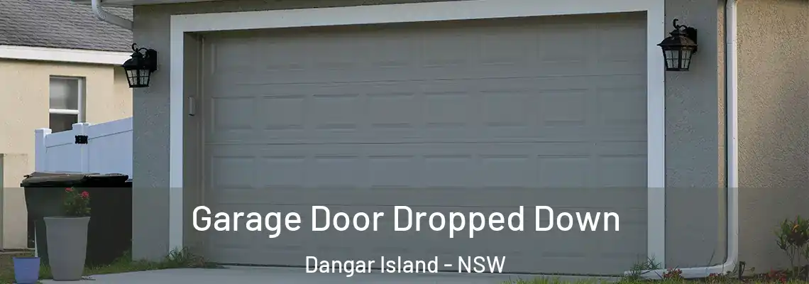  Garage Door Dropped Down Dangar Island - NSW