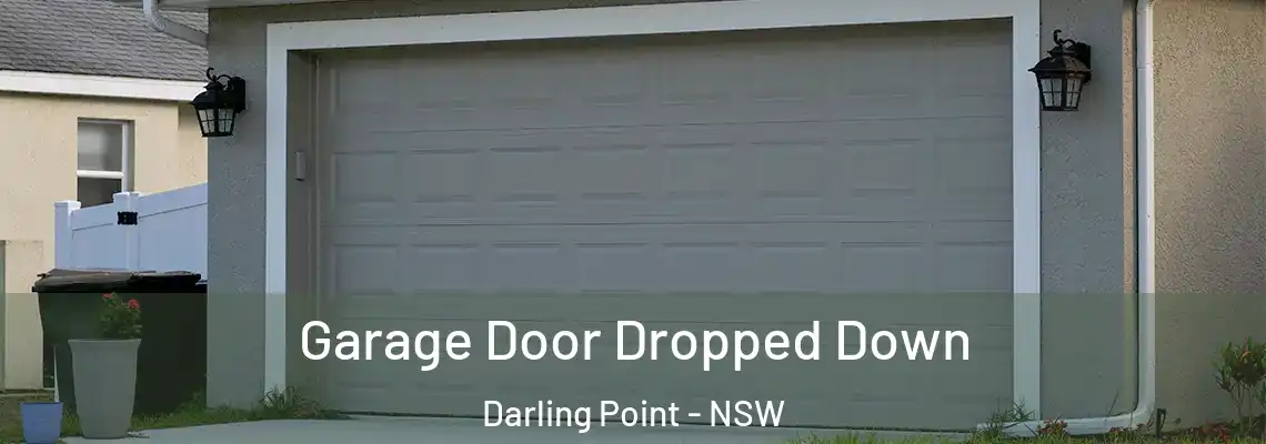  Garage Door Dropped Down Darling Point - NSW
