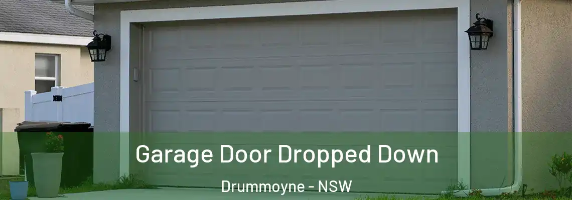  Garage Door Dropped Down Drummoyne - NSW