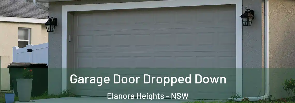  Garage Door Dropped Down Elanora Heights - NSW