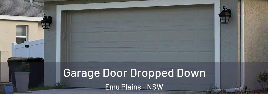  Garage Door Dropped Down Emu Plains - NSW