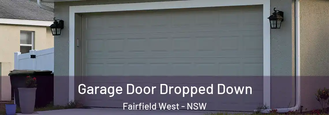 Garage Door Dropped Down Fairfield West - NSW