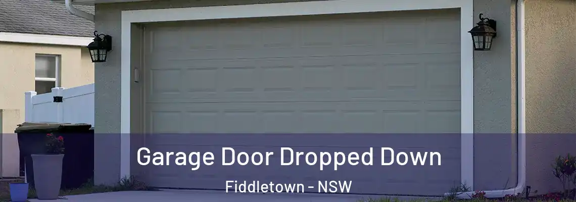  Garage Door Dropped Down Fiddletown - NSW