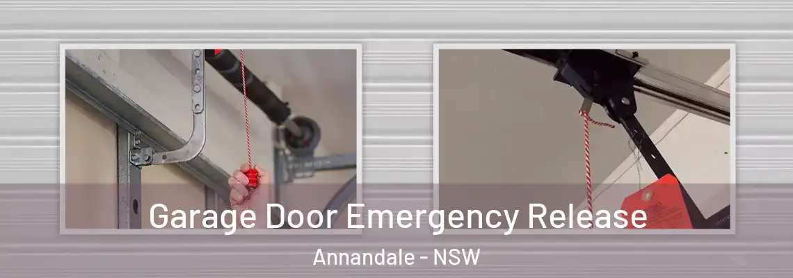  Garage Door Emergency Release Annandale - NSW