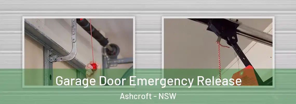  Garage Door Emergency Release Ashcroft - NSW