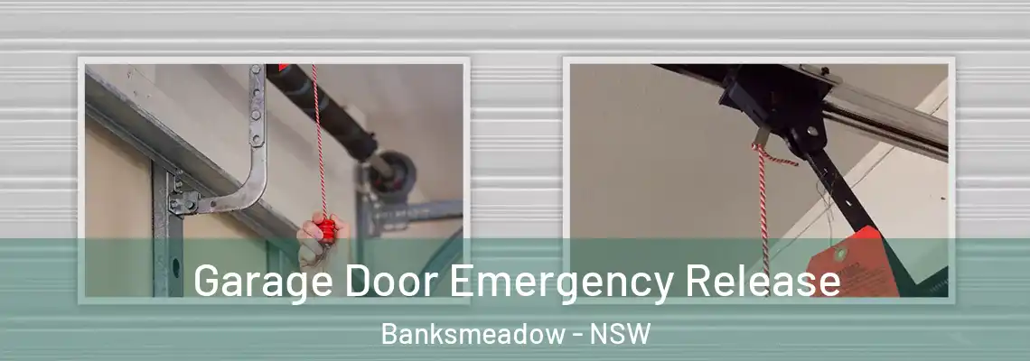  Garage Door Emergency Release Banksmeadow - NSW