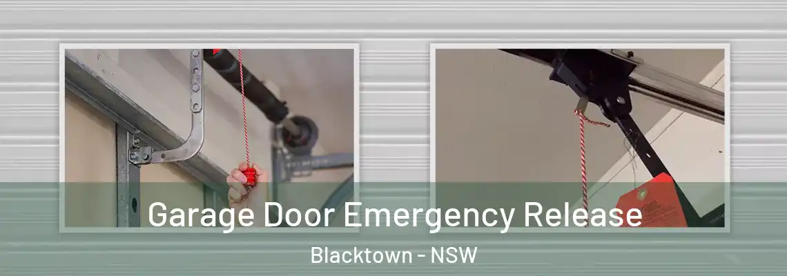 Garage Door Emergency Release Blacktown - NSW